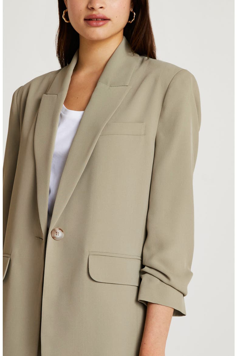 Oversize Blazer, Alternate, color, GREEN