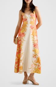Ever New Livvy Sleeveless Linen Maxi Dress