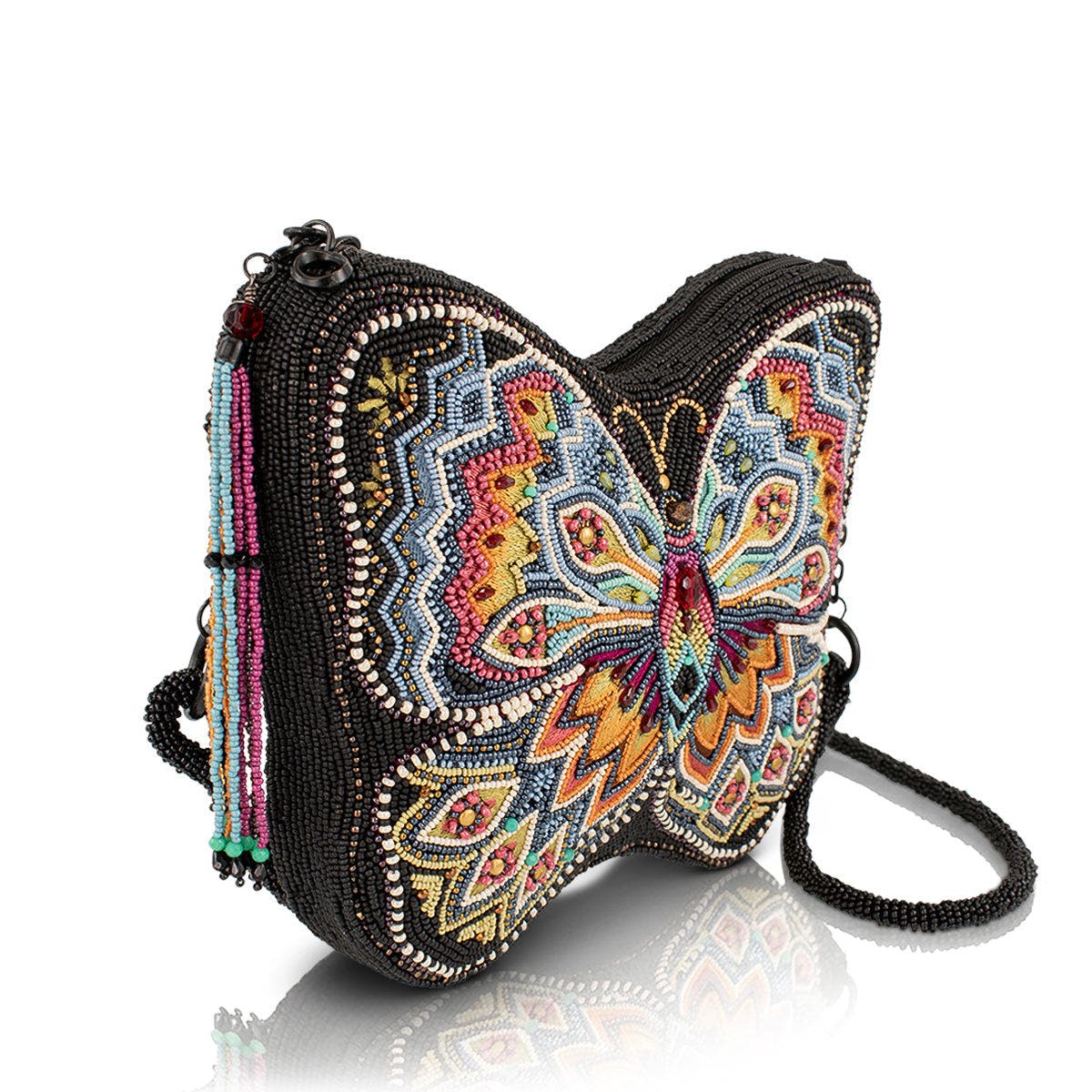 Indie Butterfly Handbag, Alternate, color, Black