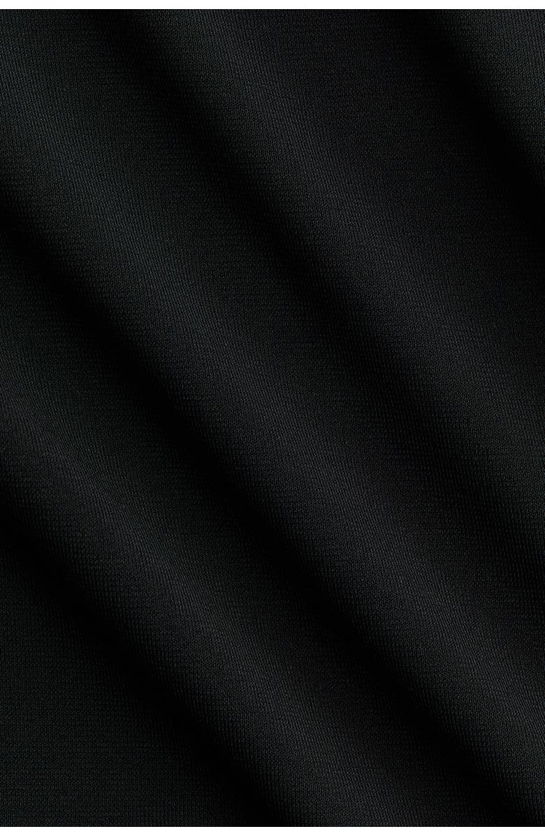 H&M Cape-detail Top, Alternate, color, Black