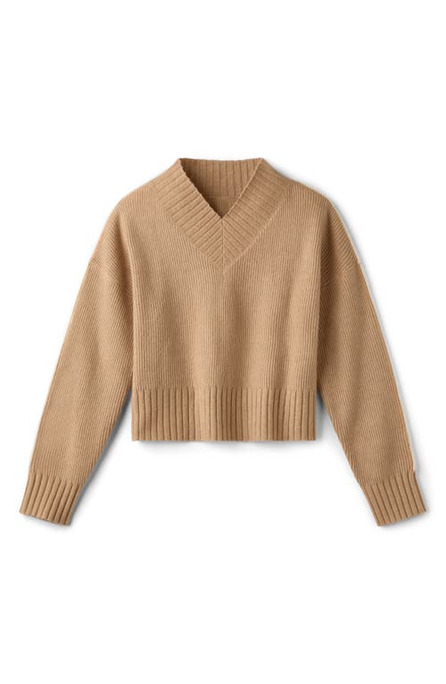 Rhone Westside V-neck Sweater In Brown