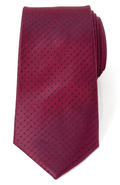 Cufflinks, Inc. Neat Pin Dot Silk Tie in Red 