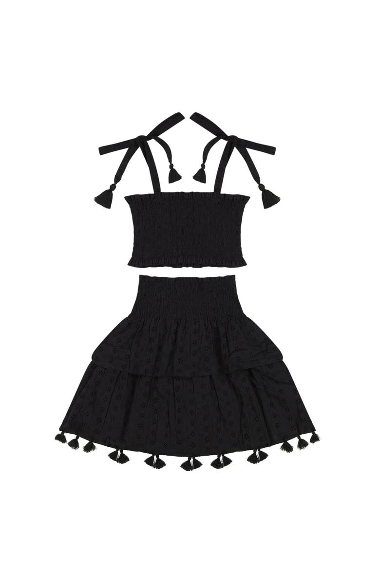 Mer St. Barth Noelle 2 Piece Set, Main, color, Black