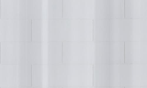 Dainty Home Clear Linear Shower Curtain In Clear