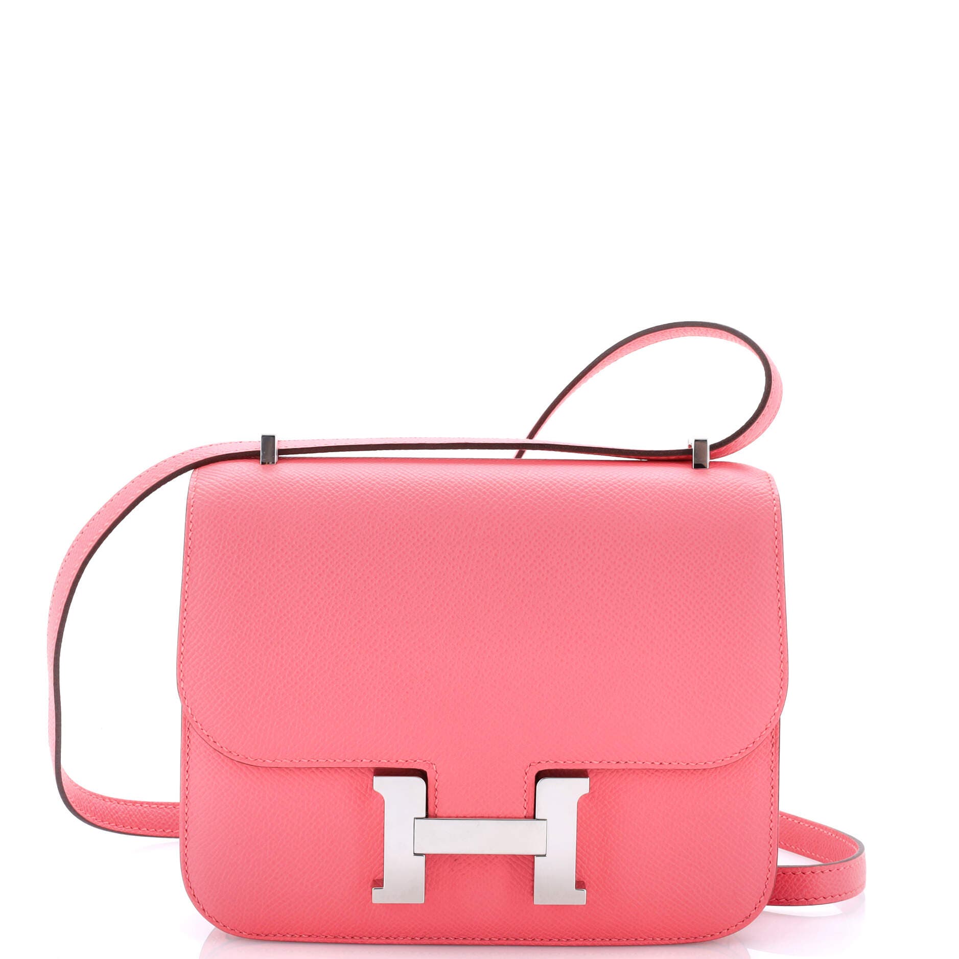 Pre-Owned Hermes Constance NM Bag Epsom 18, Main, color, Rose Azalee