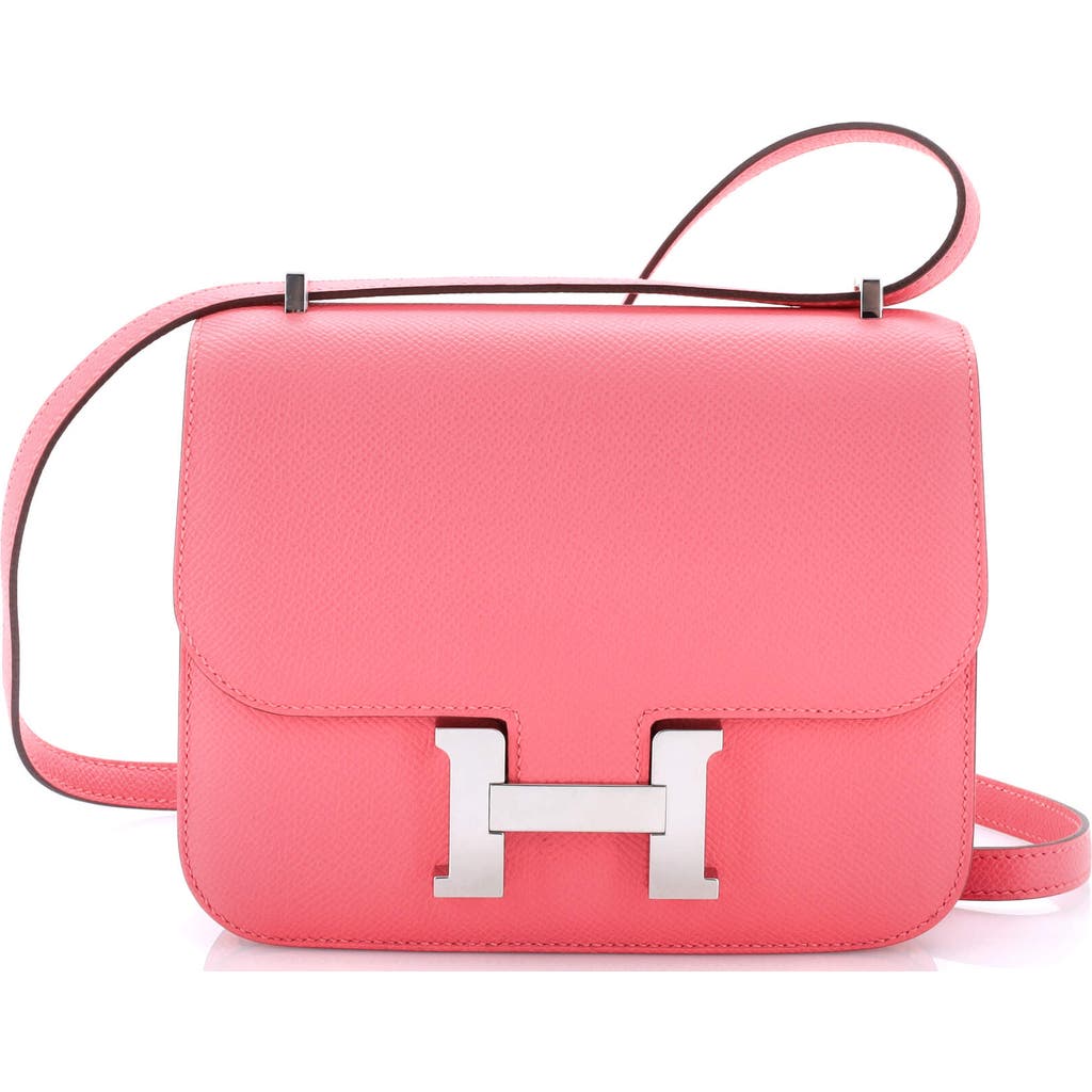 Pre-owned Hermes Hermes Constance Nm Bag Epsom 18 In Pink