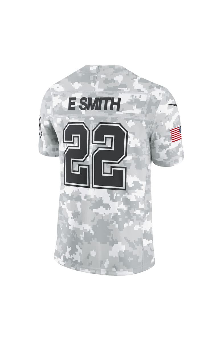 Nike Men's Nike Emmitt Smith Arctic Camo Dallas Cowboys 2024 Salute to Service Retired Player Limited Jersey, Alternate, color, 