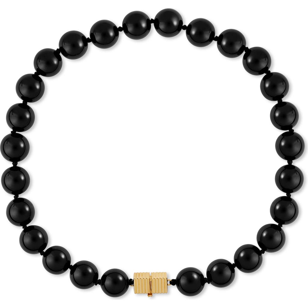 Ivi Los Angeles Linda Onyx Beaded Necklace