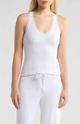 Daydream Rib Lace Trim Tank