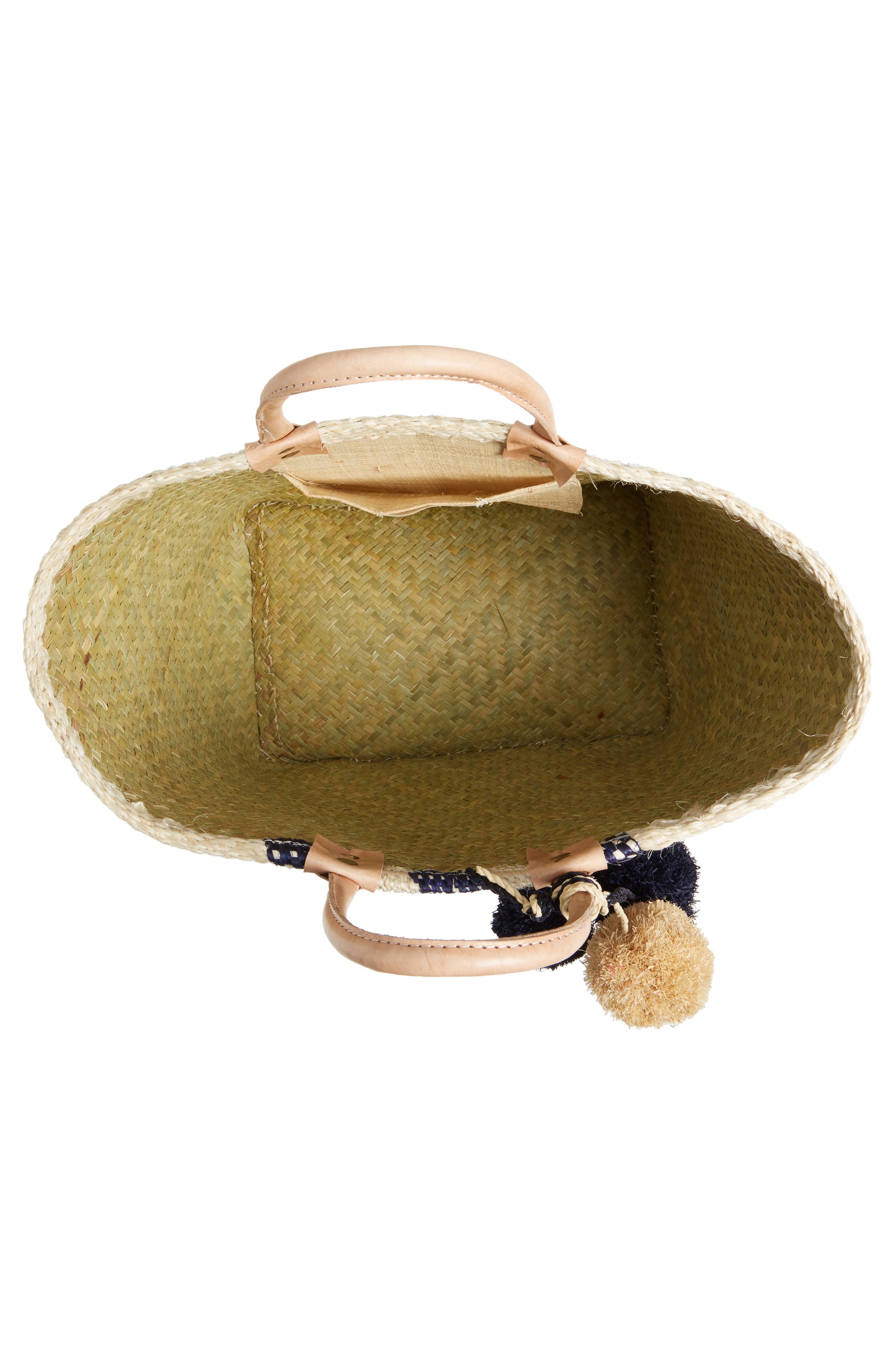 'Collins' Woven Tote, Alternate, color, NAVY