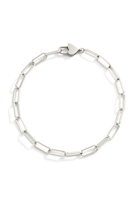 Heart Padlock Bracelet