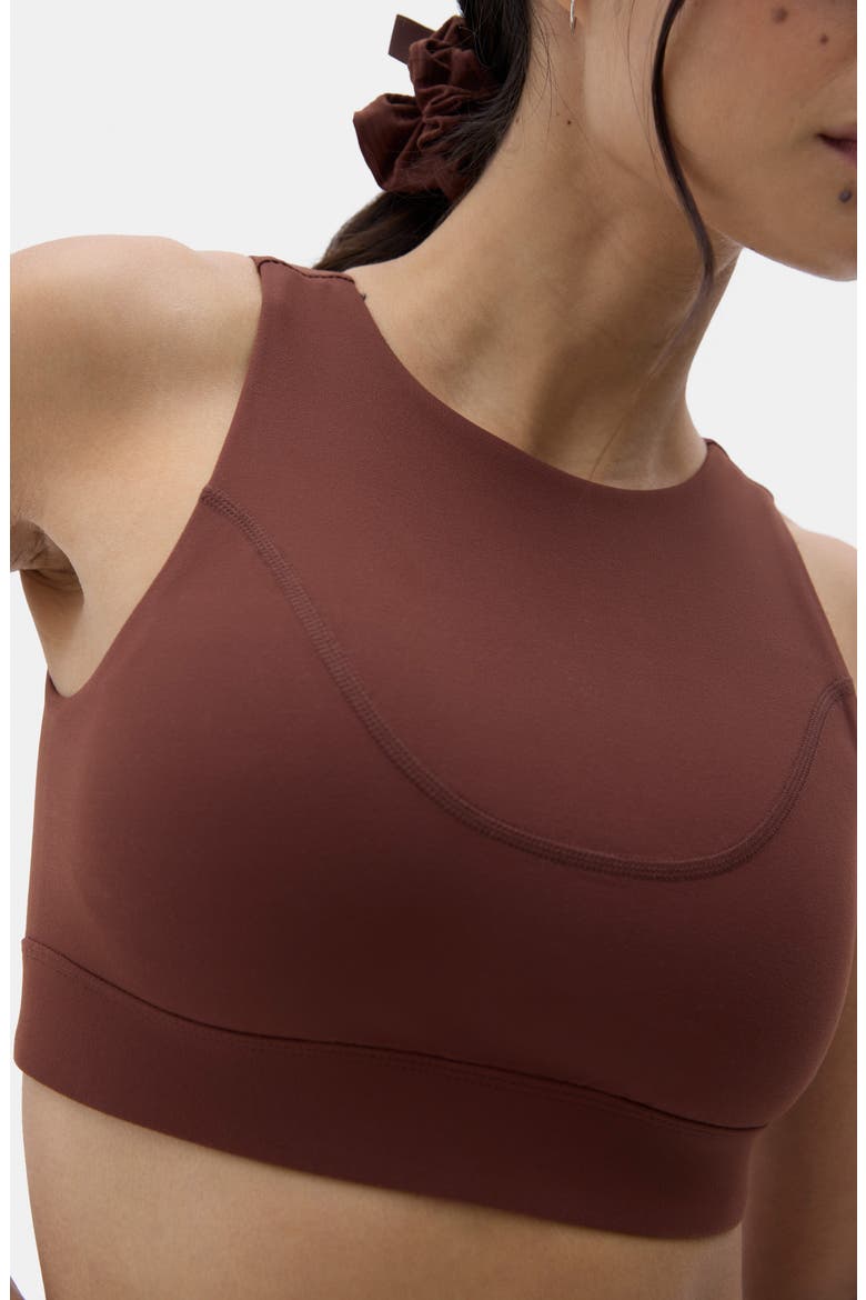 Trail Sports Bra, Alternate, color, BRUNETTE