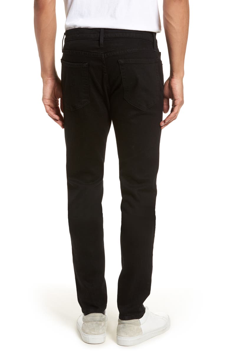 FRAME L'Homme Skinny Fit Jeans, Alternate, color, Noir