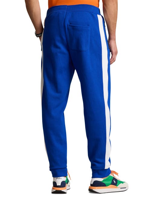 Polo Ralph Lauren Big & Tall Double-knit Tech Track Pants In Sapphire Star Multi