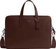 COACH Carlyle Leather Briefcase