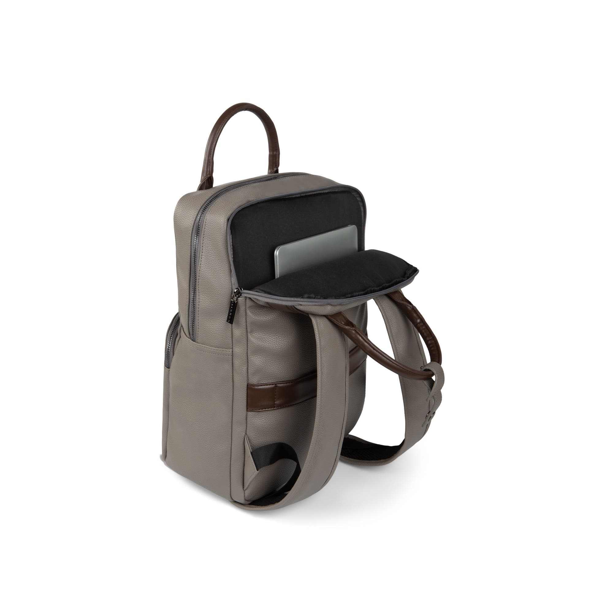 bugatti Contrast Backpack, Alternate, color, Grey