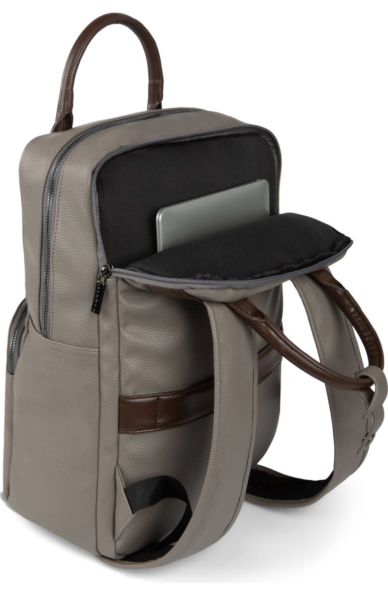 bugatti Contrast Backpack, Alternate, color, Grey