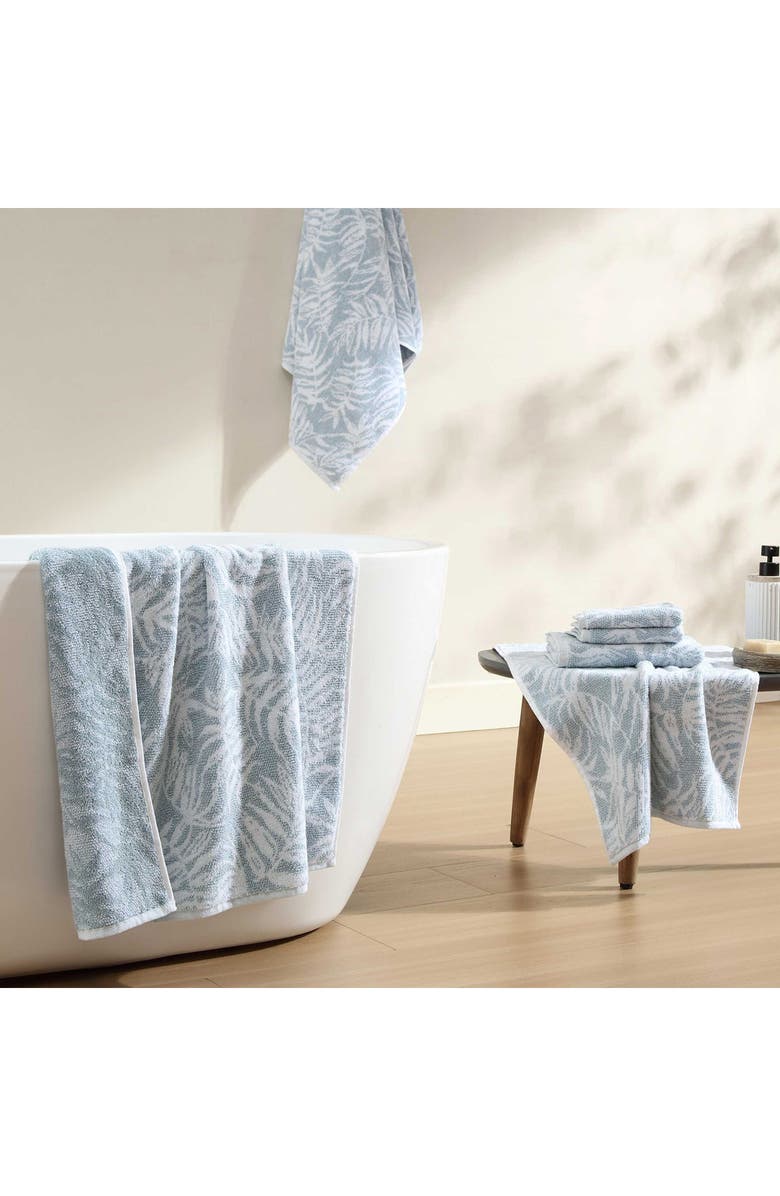 Tommy Bahama Art of Palms 6-Piece Towel Set, Alternate, color, Light Pastel Blue
