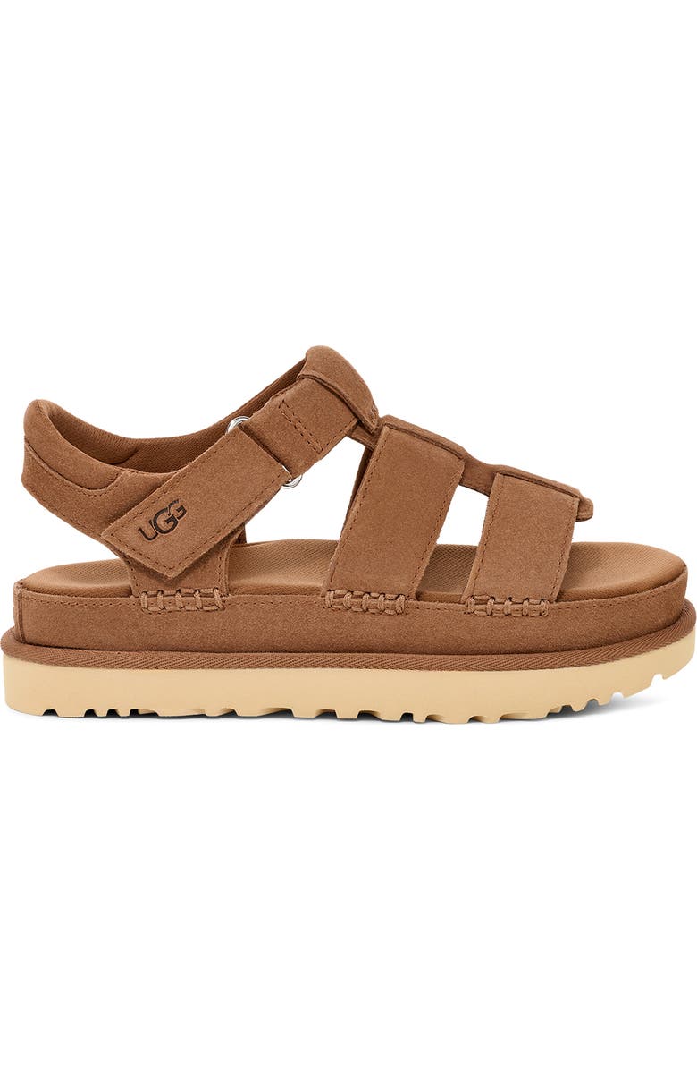 UGG<sup>®</sup> Goldenstar Strappy Platform Sandal, Alternate, color, Che