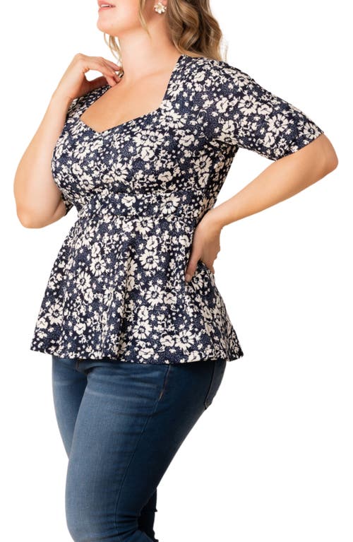 Shop Kiyonna Posh Peplum Top