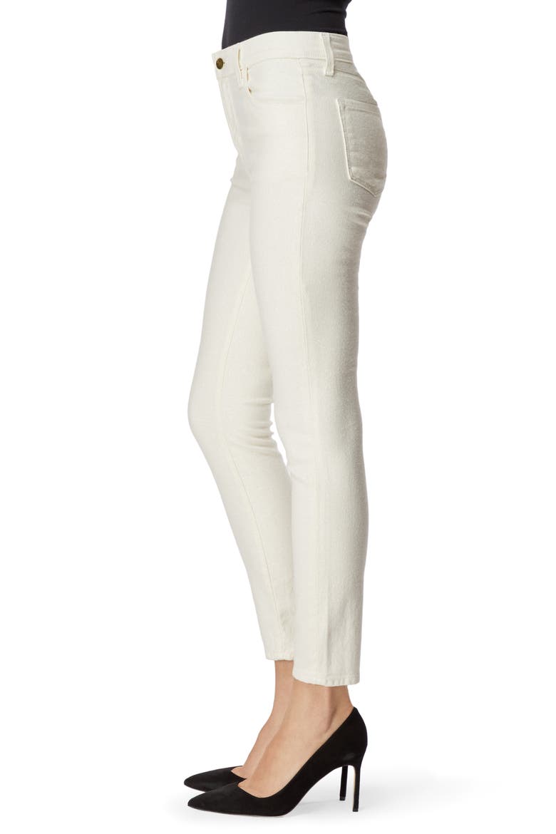 Alana High Waist Crop Skinny Jeans, Alternate, color, GLIMMER
