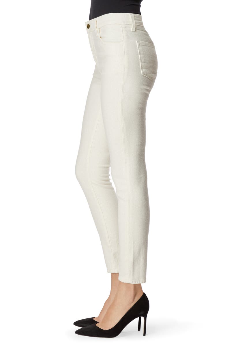 J Brand Alana High Waist Crop Skinny Jeans, Alternate, color, Glimmer
