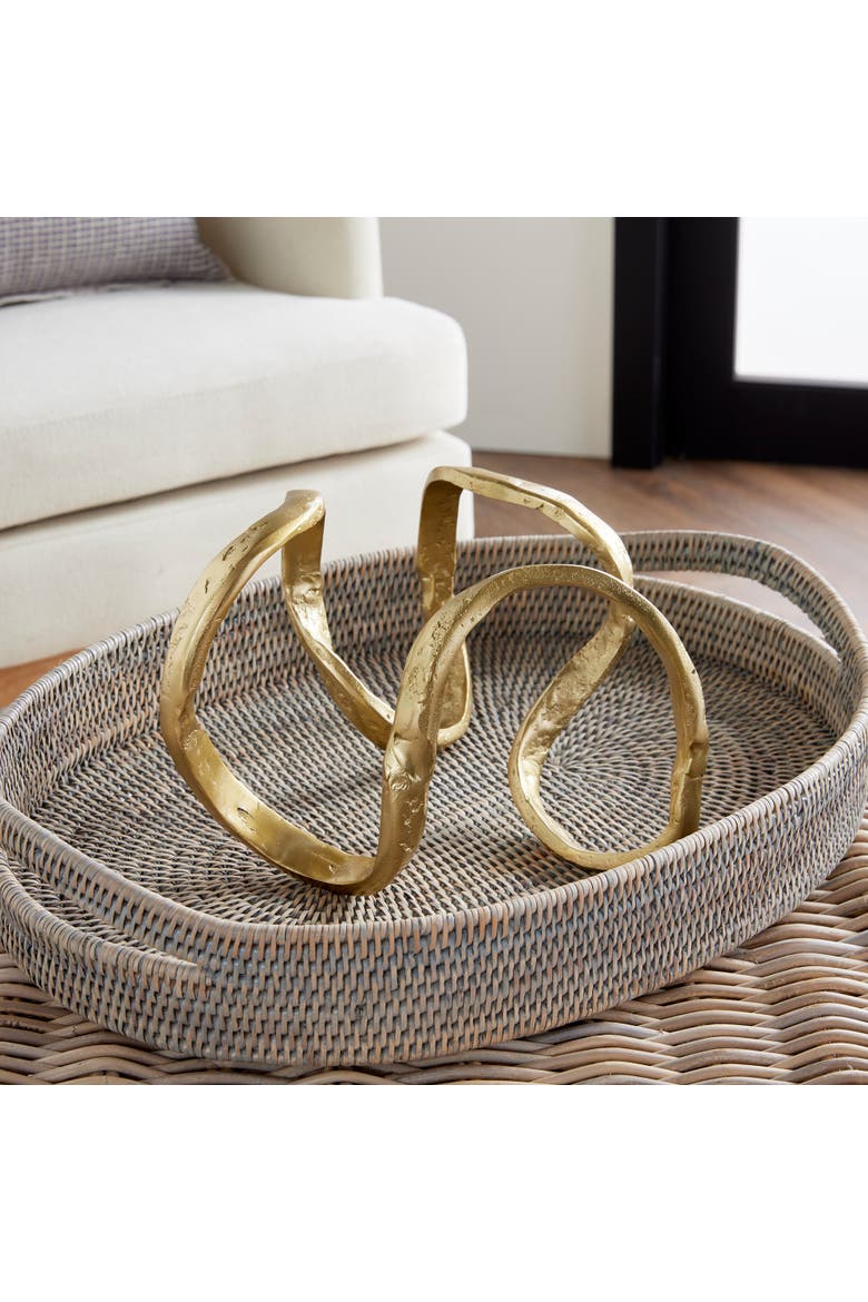 Eryndor Sculpture Decorative Object, Alternate, color, Gold