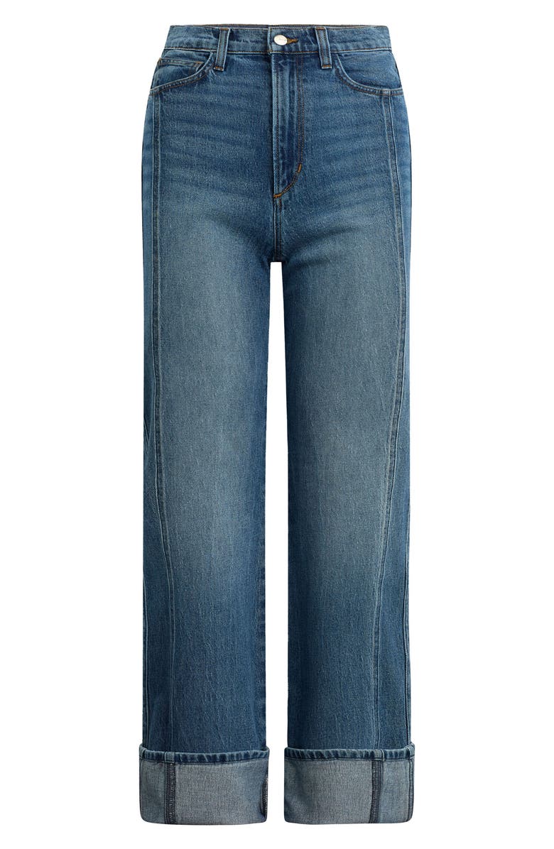 Joe's The Margot Cuffed High Waist Straight Leg Jeans, Alternate, color, Tome