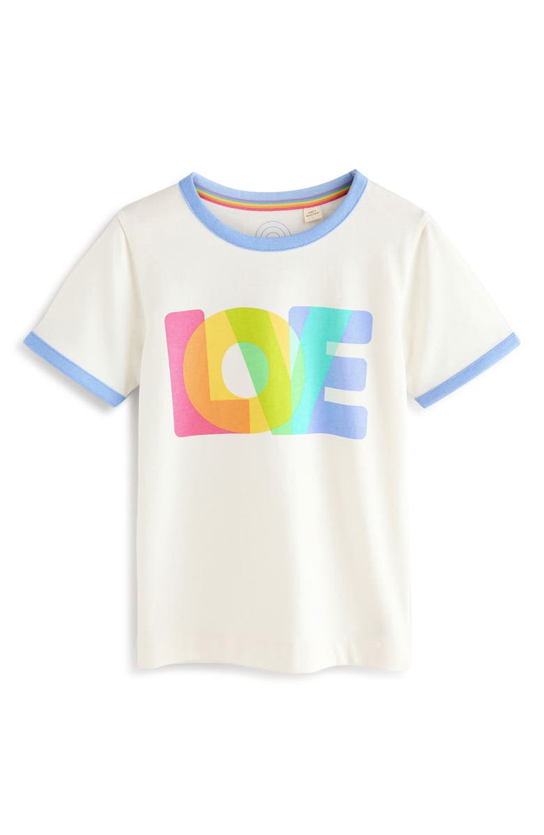 Little Bird Kids' 2-Pack Love Assorted Cotton Graphic T-Shirts, Main, color, 