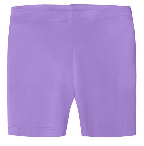 Girls 100% Soft Cotton Bike Shorts (Toddler/Kids)