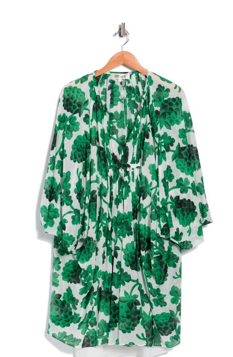 Remi Long Sleeve Cotton & Silk Dress