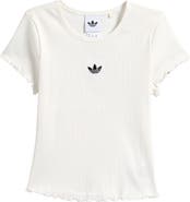 adidas Kids' Essentials Ribbed Tee
