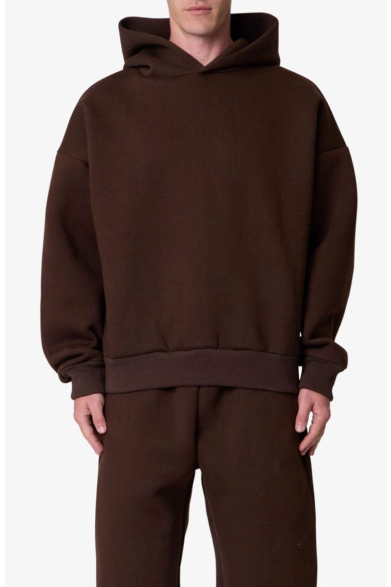 Stiff Lounge Hoodie, Main, color, BROWN