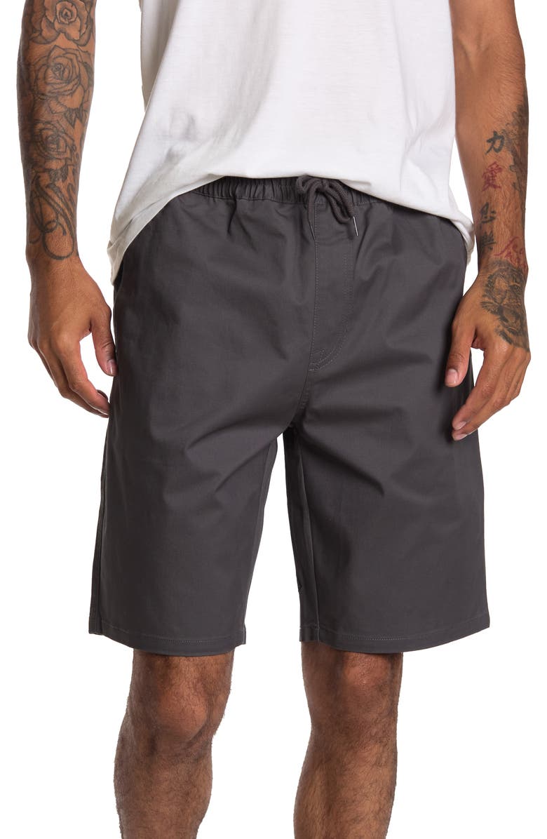 Volcom Cleaver Drawstring Shorts, Main, color, 