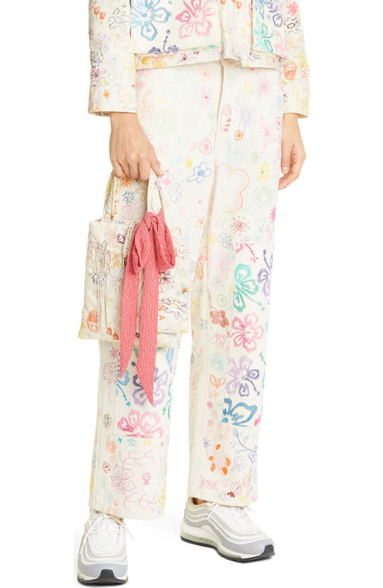 Collina Strada Mémé Quilted Twill Bag, Alternate, color,