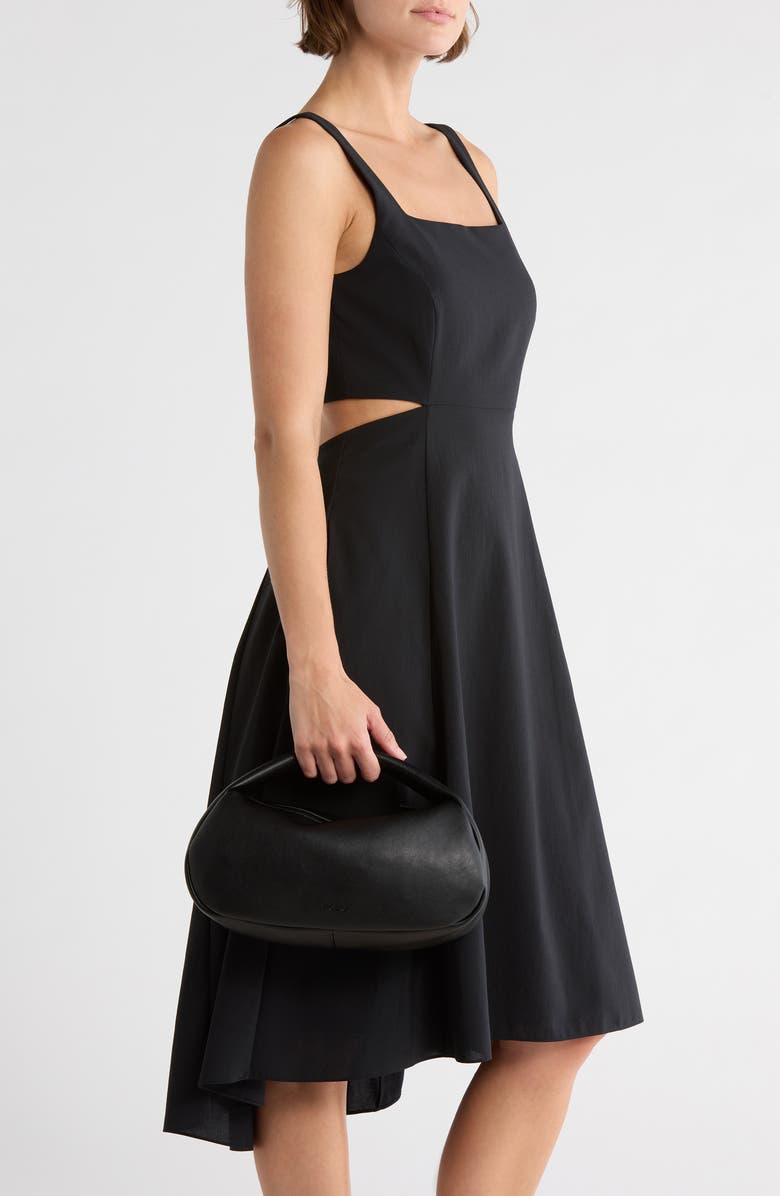 BCBG Soft Mini Hobo Bag, Alternate, color, Black