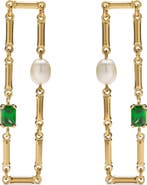 Lady Grey Athena Freshwater Pearl
Cubic Zirconia Drop Earrings