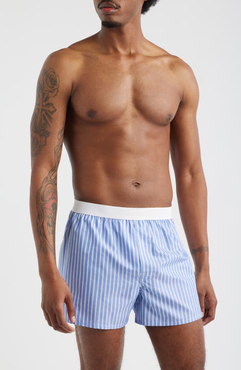 Cotton Poplin Boxer Shorts