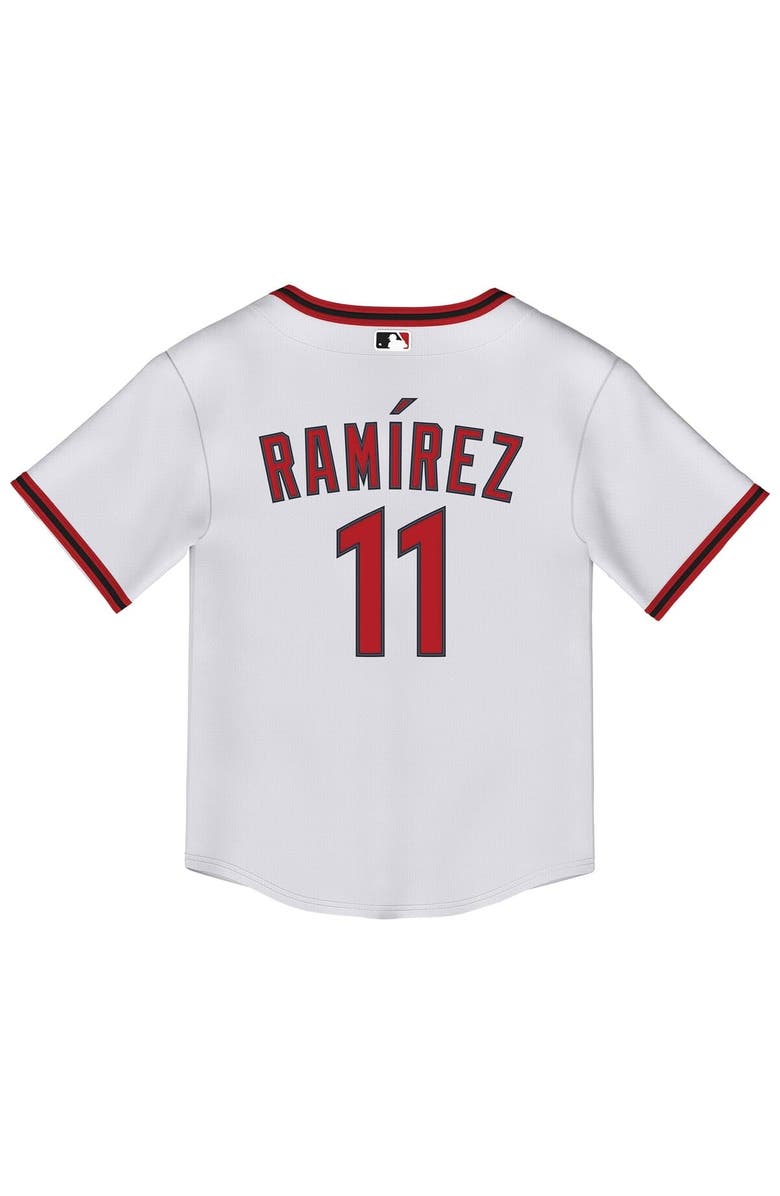 Nike Toddler Nike José Ramírez White Cleveland Guardians Replica 2.0 Player Jersey, Alternate, color, White
