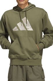 adidas Logo Graphic Camo Hoodie