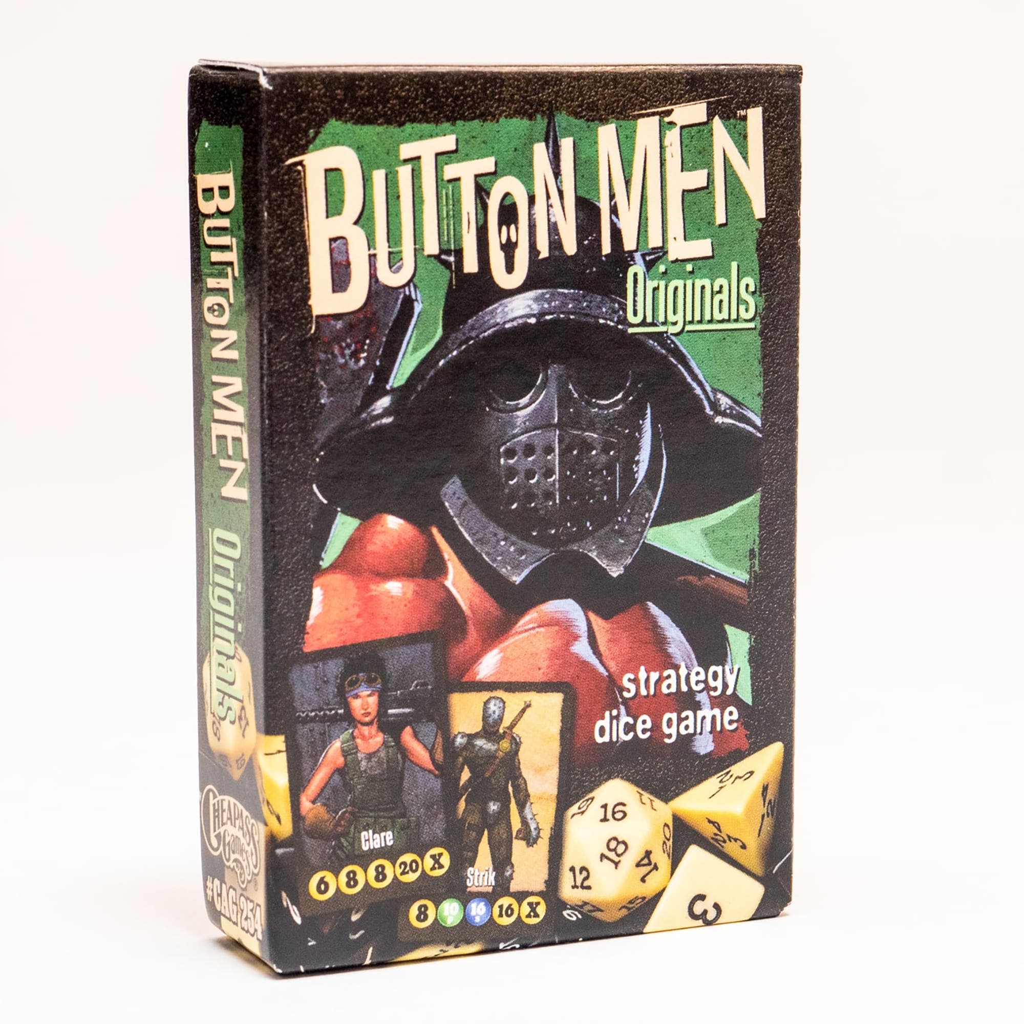 Button Men Originals Expansion Strategy Dice Game, Cheapass Games in Multicolored 
