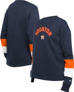 New Era Women's New Era  Navy Houston Astros Game Day Color Pullover Sweatshirt