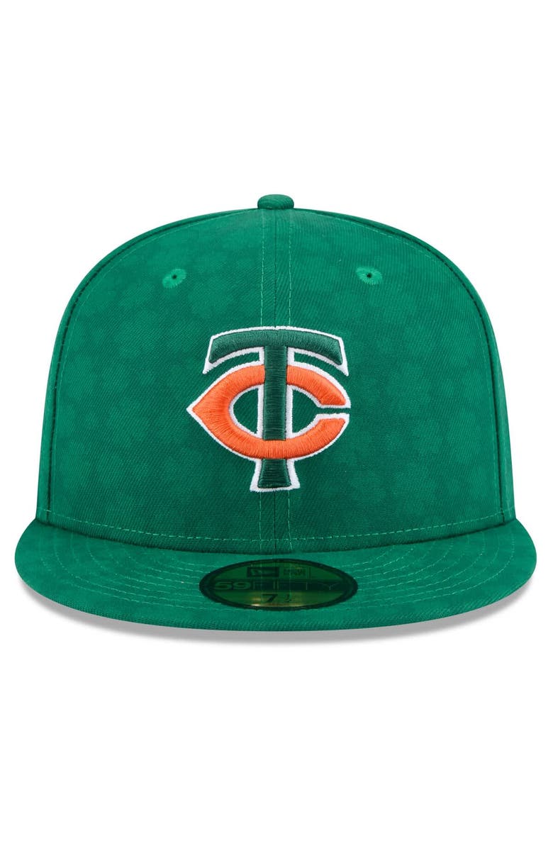 New Era Men's New Era Kelly Green Minnesota Twins St. Patrick's Day 59FIFTY Fitted Hat, Alternate, color, Kelly Green