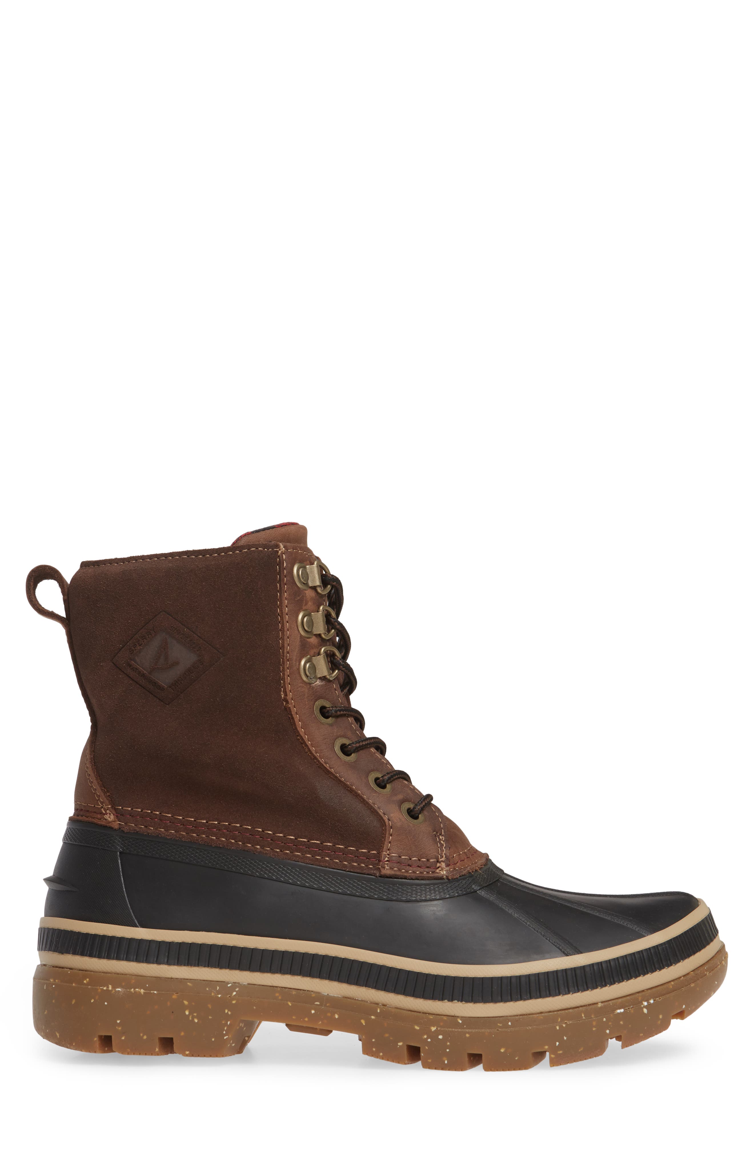 Ice Bay Waterproof Snow Boot, Alternate, color, BLACK/ TAN