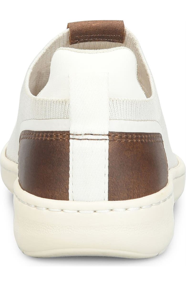 Børn Conrad III Sneaker, Alternate, color, White Knit