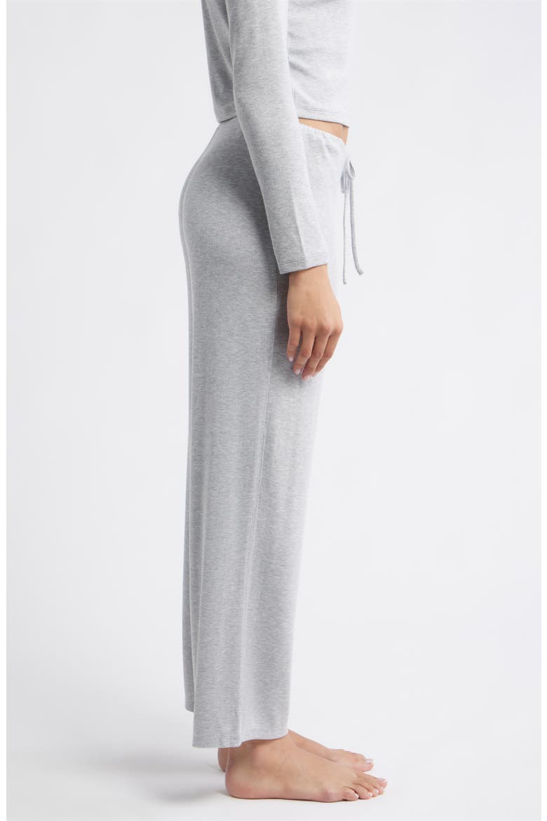 Daydream Rib Lounge Pants, Alternate, color, GREY HEATHER