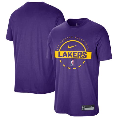 Men's Nike Purple Los Angeles Lakers 2025/26 On-Court Flare Performance Practice T-Shirt