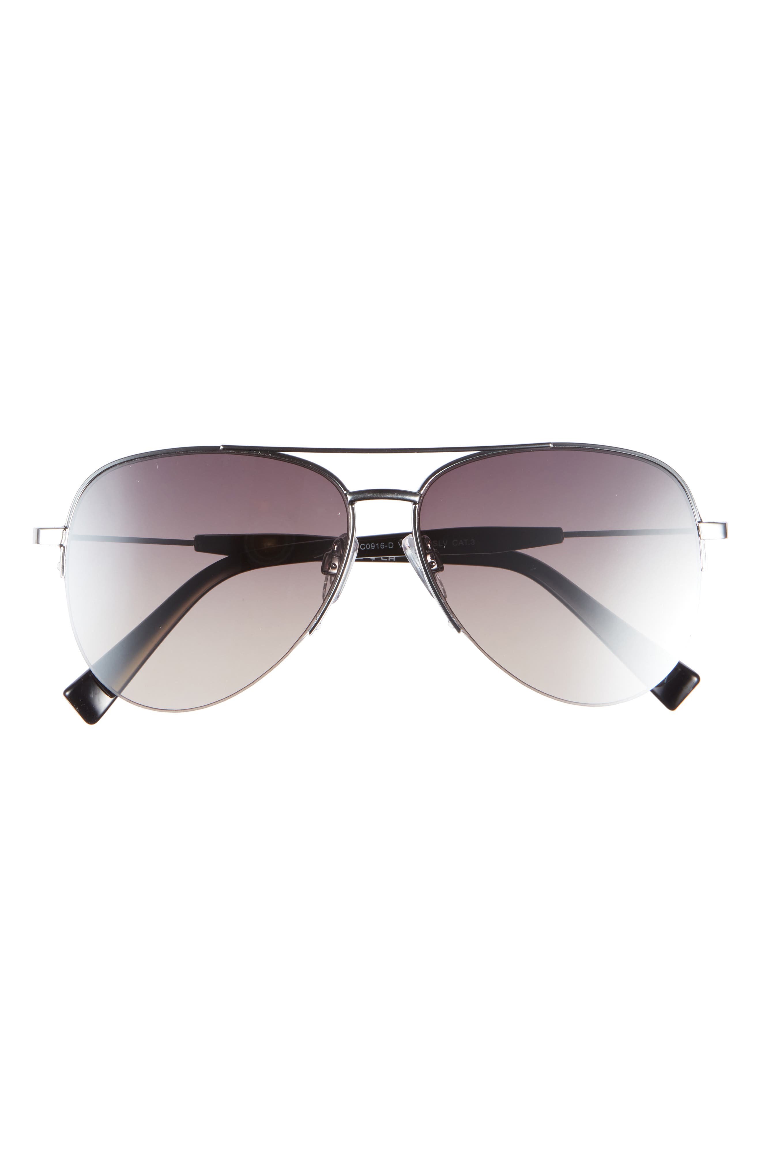 Vince Camuto 56mm Gradient Aviator Sunglasses