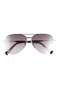 Vince Camuto 56mm Gradient Aviator Sunglasses
