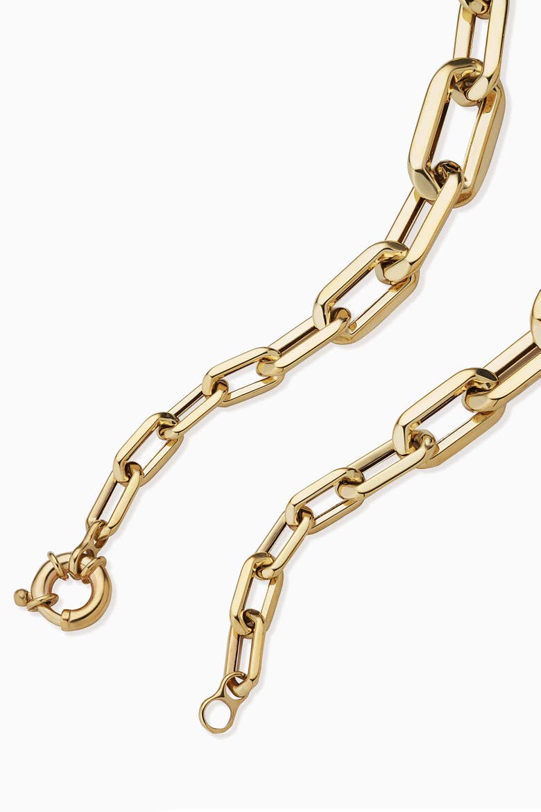 14K Yellow Gold Aurum Link Bracelet, Alternate, color, Yellow Gold